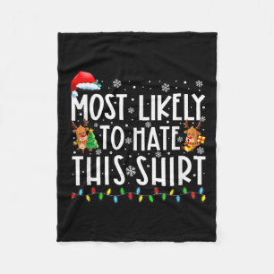 Cobertor De Velo Mais Provável Para Odiar Este Natal De Família.