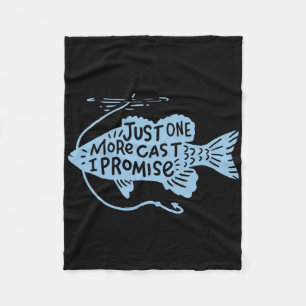 Cobertor De Velo Mais Uma Trégua Eu Prometo Presente de Pescador An