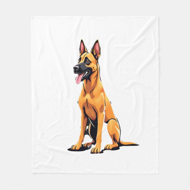 Cobertor De Velo Malinois Belga (3) (Frente)