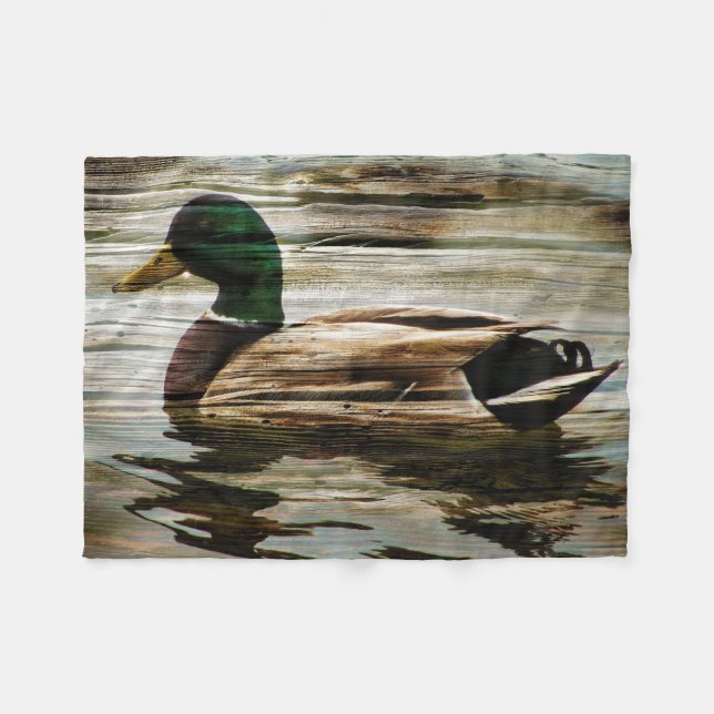 Cobertor De Velo Mallard Duck (Frente (Horizontal))