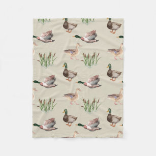 Cobertor De Velo Mallard Duck Hunting Blanket