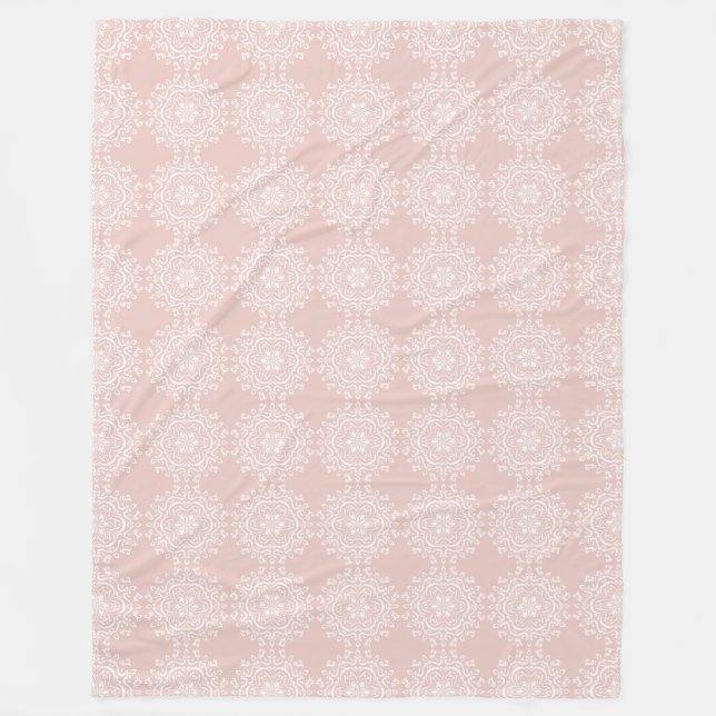 Cobertor De Velo Mallow Mandala (Frente)