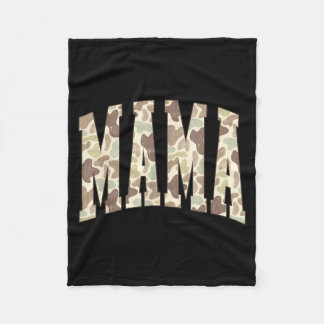 Cobertor De Velo Mama camuflagem mamãe engraçado feliz dia das mães