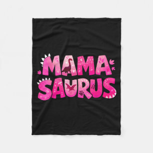 Cobertor De Velo Mama saurus divertido dino aniversário para mães c