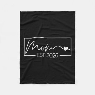 Cobertor De Velo Mamãe Est. 2026 Esperança Bebê 2026 Mãe 2026 Nova 