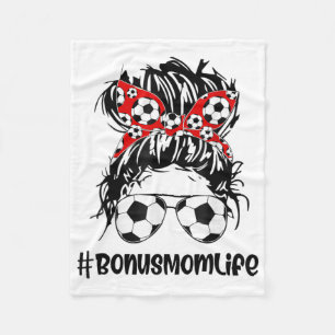 Cobertor De Velo Mamãe, Futebol Bônus Mãe Dia de as mães Mensagem B