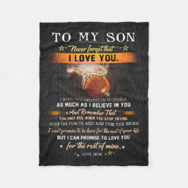 Cobertor De Velo Mamãe, Meu Filho Nunca Fotem Esse Basquete