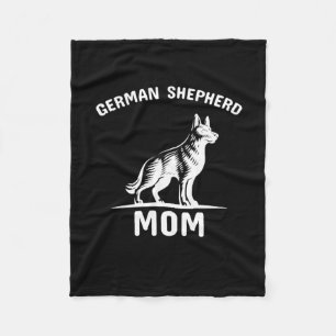 Cobertor De Velo Mamães de German shepherd de Arte da Apicultor