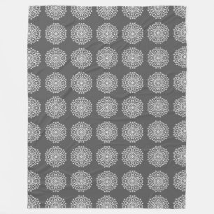 Cobertor De Velo Manatee Mandala