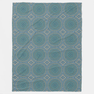 Cobertor De Velo Mandala 4 Fleece Blanket