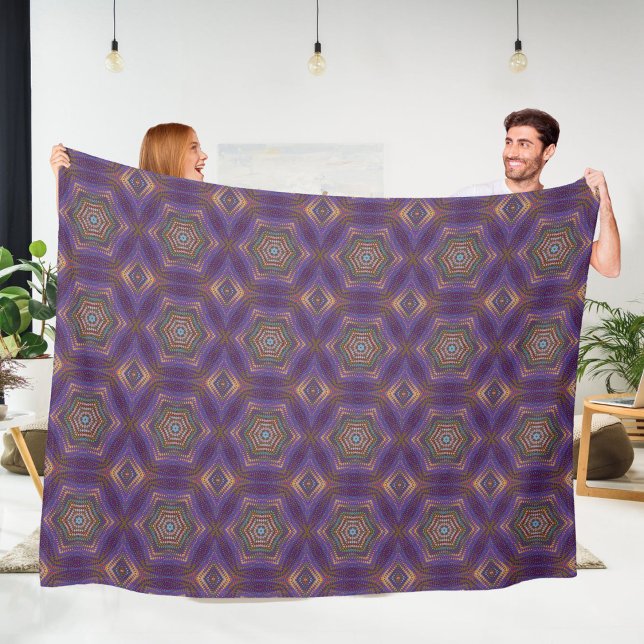 Cobertor De Velo Mandala 5 Fleece Blanket (Criador carregado)