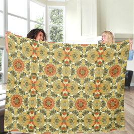 Cobertor De Velo Mandala 7 Fleece Blanket