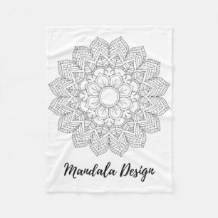 Cobertor De Velo Mandala Geometria Sagrada Arte Yoga Mantra Flor Ló