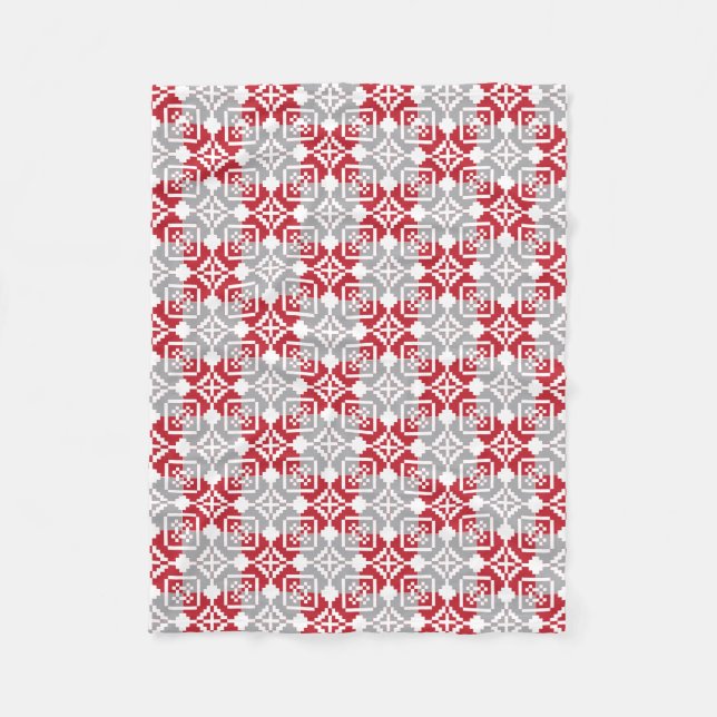 Cobertor De Velo Manhã da Letónia - Padrão geométrico III do SUN (Frente)