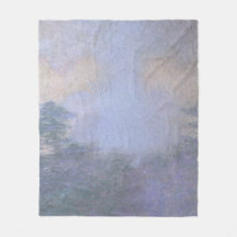 Manhã no Sena perto de Giverny por Claude Monet