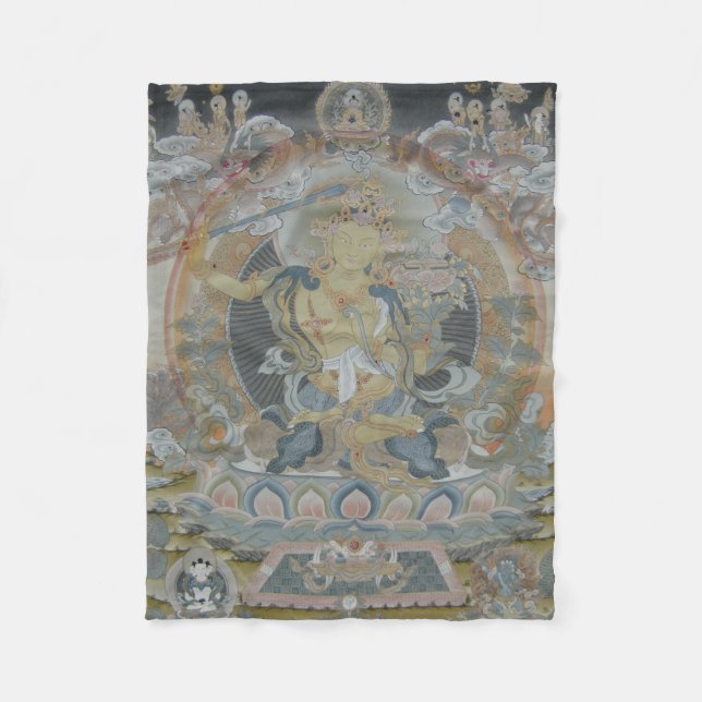 Cobertor De Velo Manjushri Fleece Blanket (Frente)
