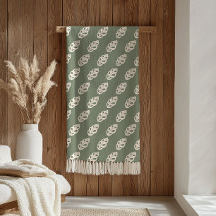 Cobertor De Velo Manta Floral Boho Retro Pastel Vibes Aconchegantes