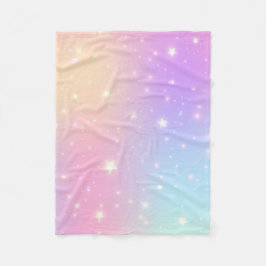 Cobertor De Velo Manta polar Nublado Colores pasteles 