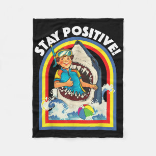 Cobertor De Velo Mantenha-Se Positivo - Pavimento De Tubarão - Vida