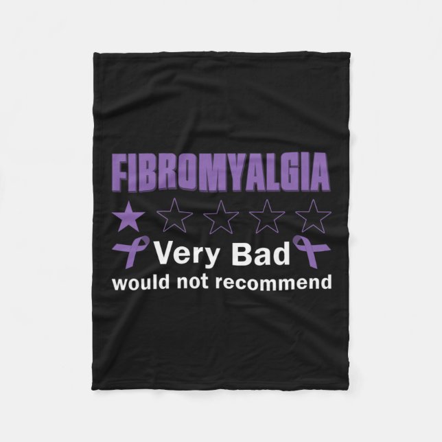 Cobertor De Velo Mão Mal Recomendaria Fibromialgia (Frente)