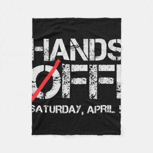 Cobertor De Velo Mãos Fora Da Minha Segurança Social E Protesto Med