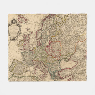 Cobertor De Velo Mapa de Europa