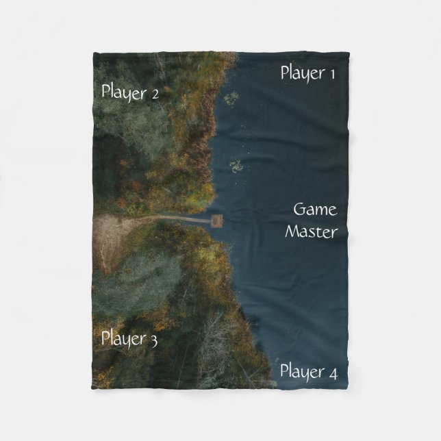 Cobertor De Velo Mapa de Jogo Portátil de Mesa Água Docagem (Frente)