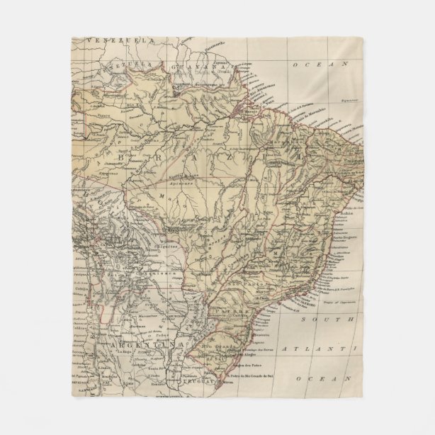 Presentes Mapa Do Vintage De Brasil Zazzle.pt Presentes Mapa Do Vintage De Brasil Zazzle.pt