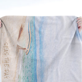 Cobertor De Velo Mar No Dia Da Embarcação De Navios De Pesca