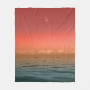 Cobertor De Velo Mar, Terra E Céu   Paisagem maravilhosa