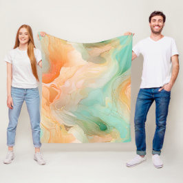 Cobertor De Velo Marble, sem descontinuidades, terracotta