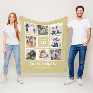 Cobertor De Velo Marca Personalizada FOTO do Aniversário de Casamen