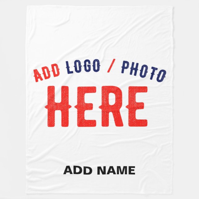 COBERTOR DE VELO MARCA VERIFICADA BRANCA PERSONALIZÁVEL MODERNA (Frente)