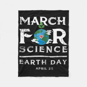 Cobertor De Velo Marcha Para Cientistas Teatrais No Dia Da Terra Ab