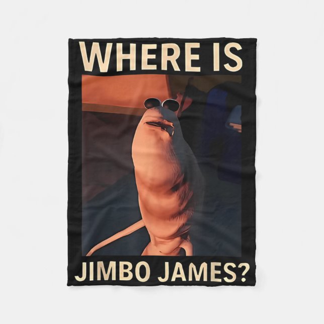 Cobertor De Velo Marcus The Worm Where Is Jimbo James Funny Meme  (Frente)