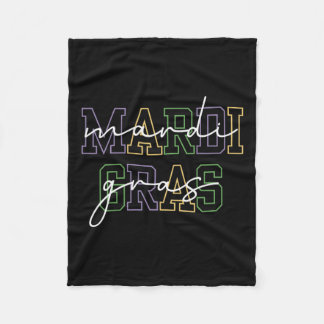 Cobertor De Velo Mardi Gras Carnaval Nova Orleans Para Mulheres