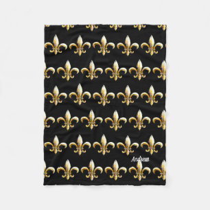 Cobertor De Velo Mardi Gras Fleece Lap Blanket para cadeira de roda