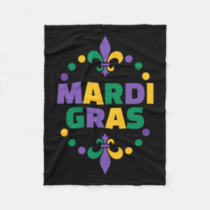 Cobertor De Velo Mardi Gras Happy Mardi Gras Carnaval