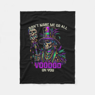 Cobertor De Velo Mardi Gras, Padre Bruxa Doutor Voodoo Em Você