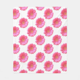 Cobertor De Velo Margarida cor-de-rosa do gerbera