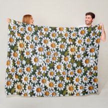 Margaridas Brancas Crochê Flores Silvestres da Pri