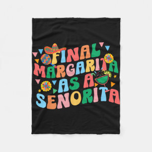 Cobertor De Velo Margarita Final Como Uma Noiva Senorita Esquadrão 