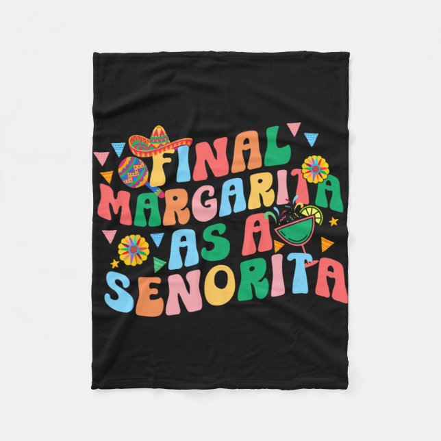 Cobertor De Velo Margarita Final Como Uma Senhorita Noiva Esquadra  (Frente)