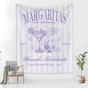 Cobertor De Velo Margaritas e Matrimônio Modernos Retrô Listrado Ba