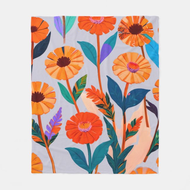 Cobertor De Velo Marigold Celebration (Frente)