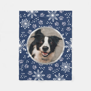 Cobertor De Velo Marinho Snowflake Paw Pet Photo