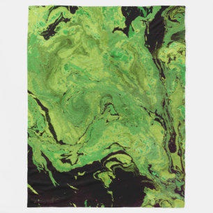 Cobertor De Velo Mármore verde preto