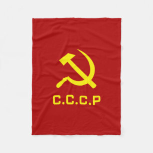 Cobertor De Velo Martelo e foice de CCCP