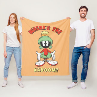 Cobertor De Velo MARVIN THE MARTIAN™ Onde está o Kaboom?