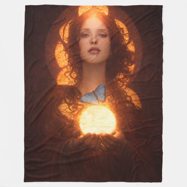 Cobertor De Velo Mary Magdalene Fleece Blanket (Frente)